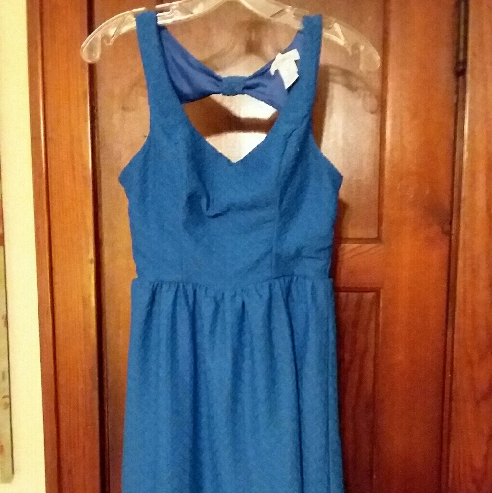 EUC Candie's Medium dress, beautiful blue color Reduced shipping!